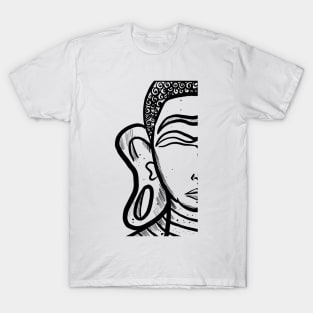 The Outline of Buddha T-Shirt